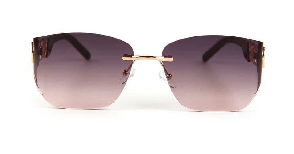 2026 New Frameless Oversized Sunglasses Women Men - UV400 Protection Fashion Sun Glasses BQ 8101 — image 2